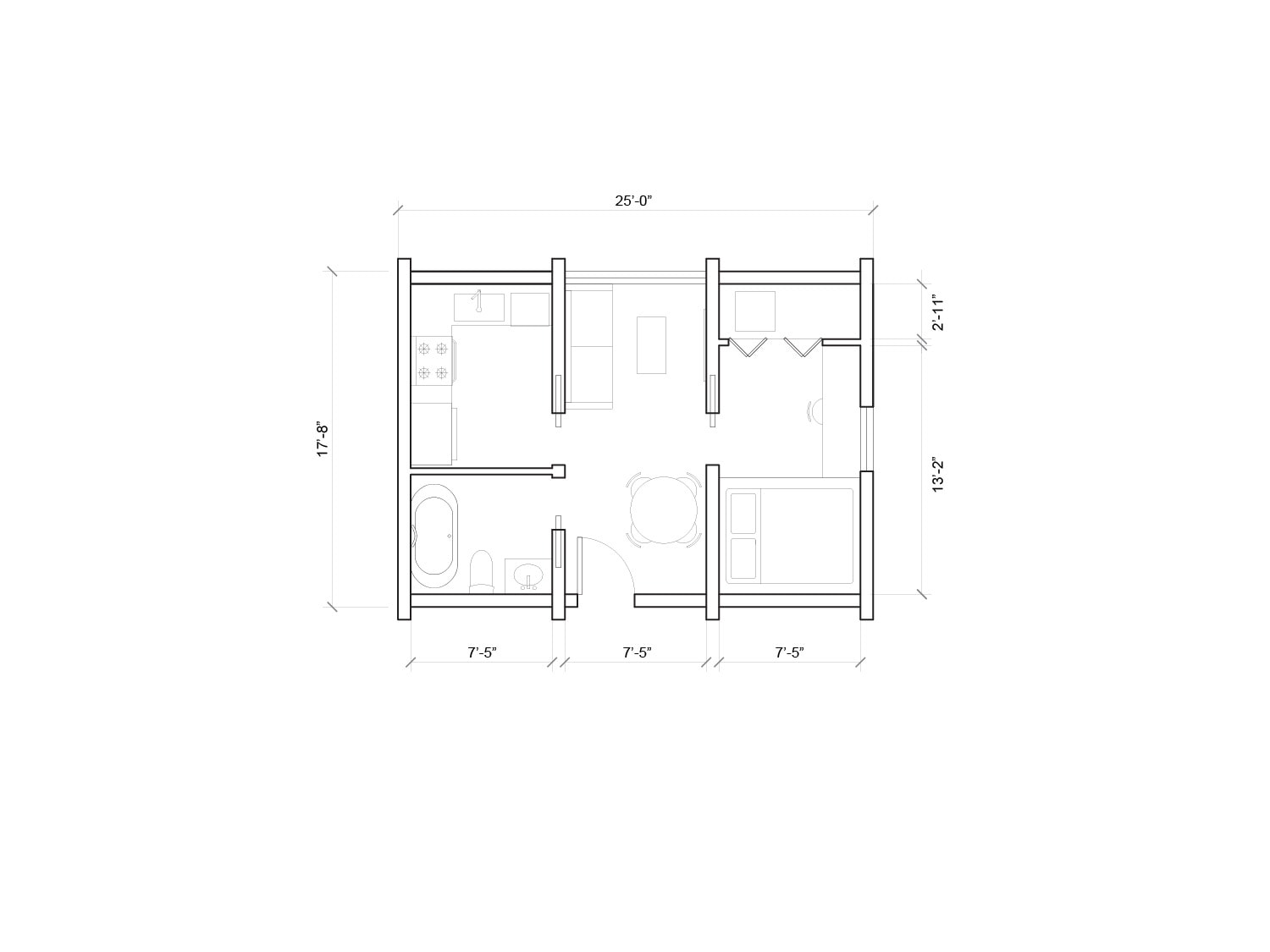 Small Homes for the Sunset Option 1 Plans